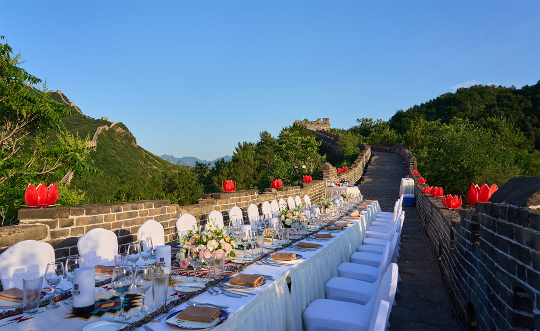 Simatai Great Wall Meal Dinner